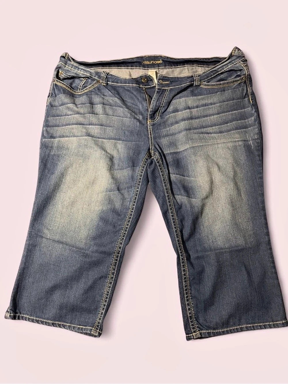 Maurice’s Capri Jeans Blue Waist 26